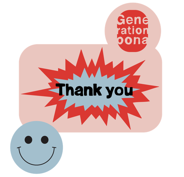THANKS FOR JOINING GENERATION OONA!