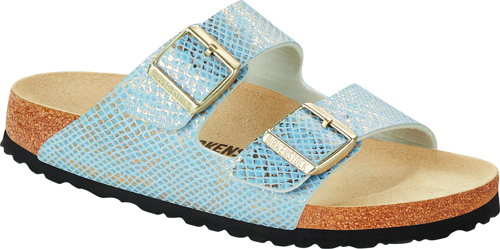 Birkenstock - Arizona Shiny Python Dusty Blue - 1021437 - 79,95 €
