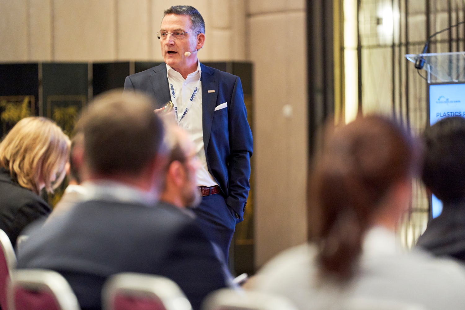 Ton Emans, President, Plastics Recyclers Europe