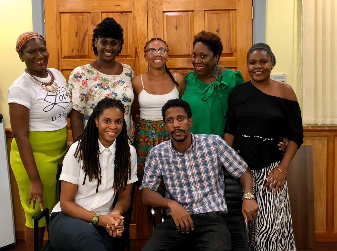 Members of the Fashion Association of St. Vincent and the Grenadines (FASVG)