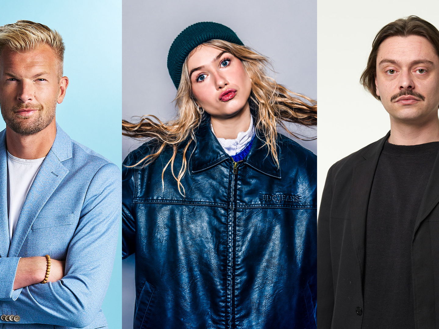 Ruben Van Gucht, Charlotte Sieben en Gover Meit zijn de eerste drie deelnemers van het nieuwe seizoen van ‘De Slimste Mens Ter Wereld’