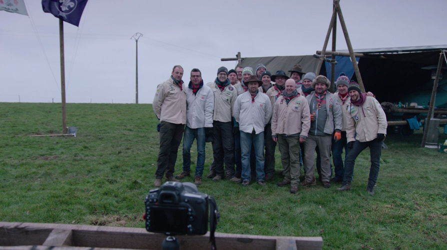 'De bucketlist' in Iedereen beroemd: op scoutskamp (c) VRT