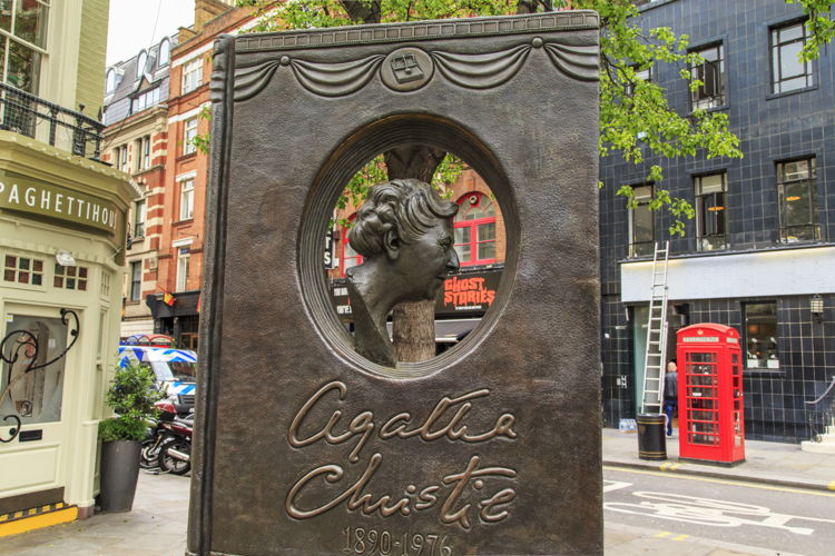 Agatha Christie en el Tour de las Mujeres Ilustres de Londres