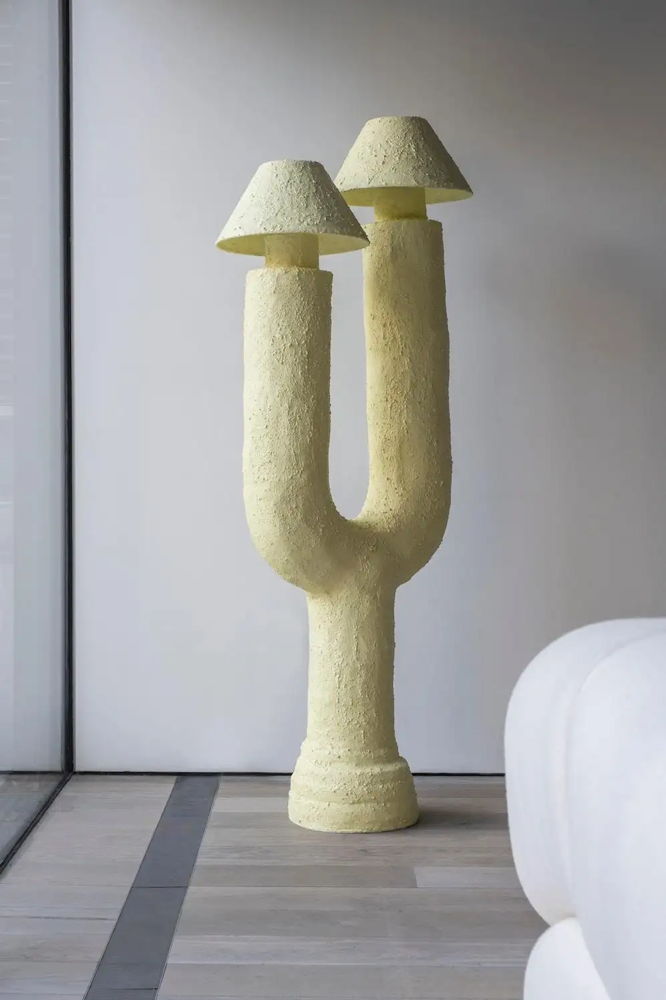 Robert Yellow Lamp by Lea Mestre, €11,800, www.1stdibs.fr