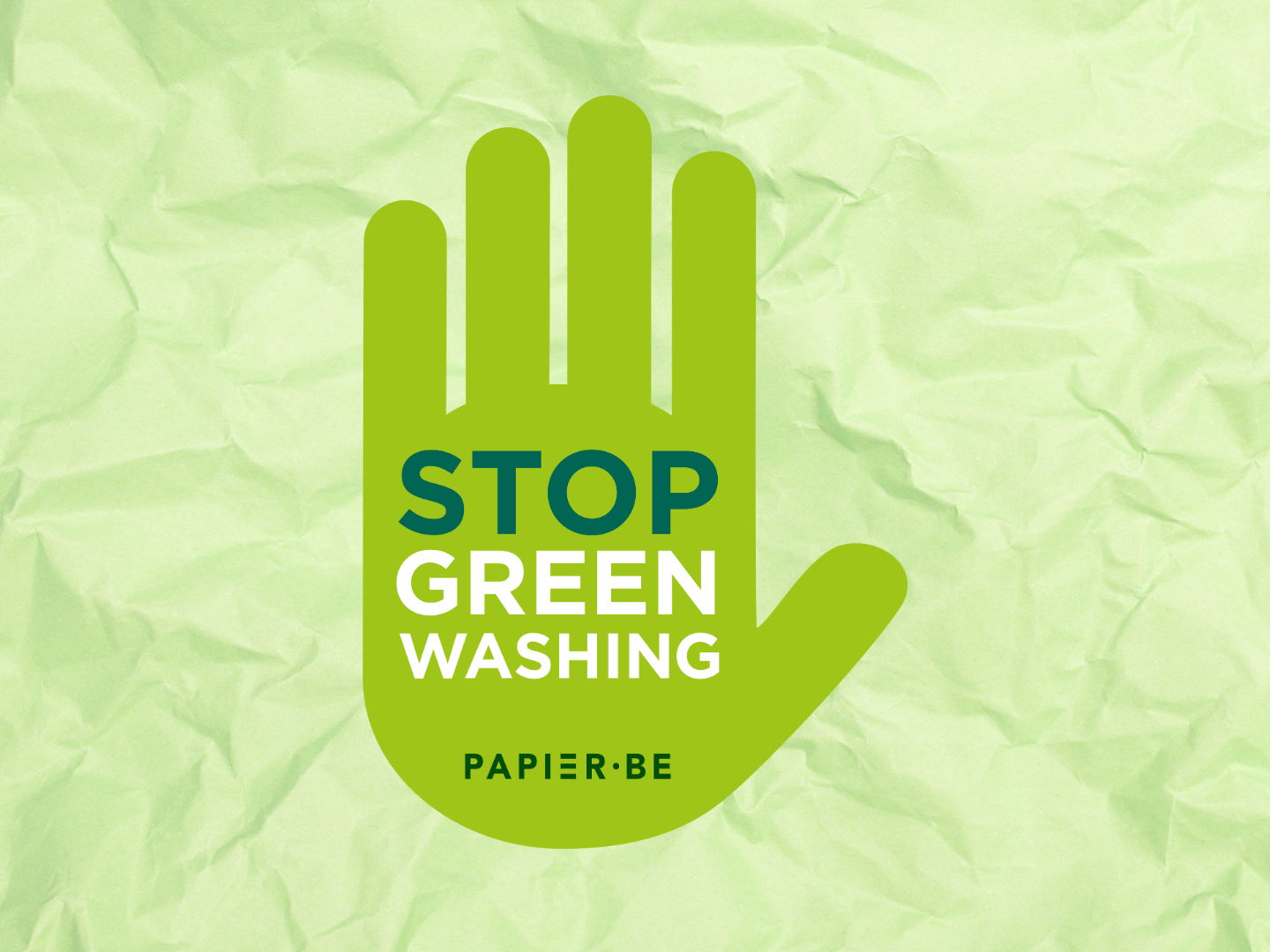 Papier.be lanceert campagne tegen greenwashing 