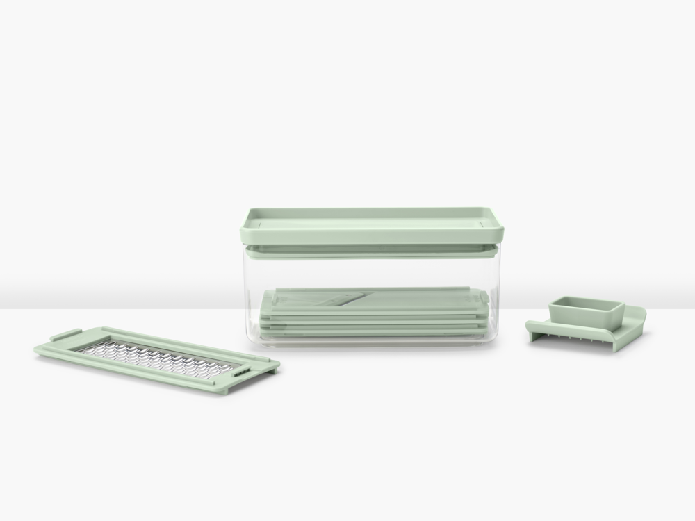 Tasty+ Slicer and Grater Set - Jade Green - 8710755145469 Brabantia_6_NR-41086