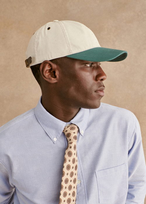 Octobre Editions - Casquette Vixen - Ecru Vert - 60€