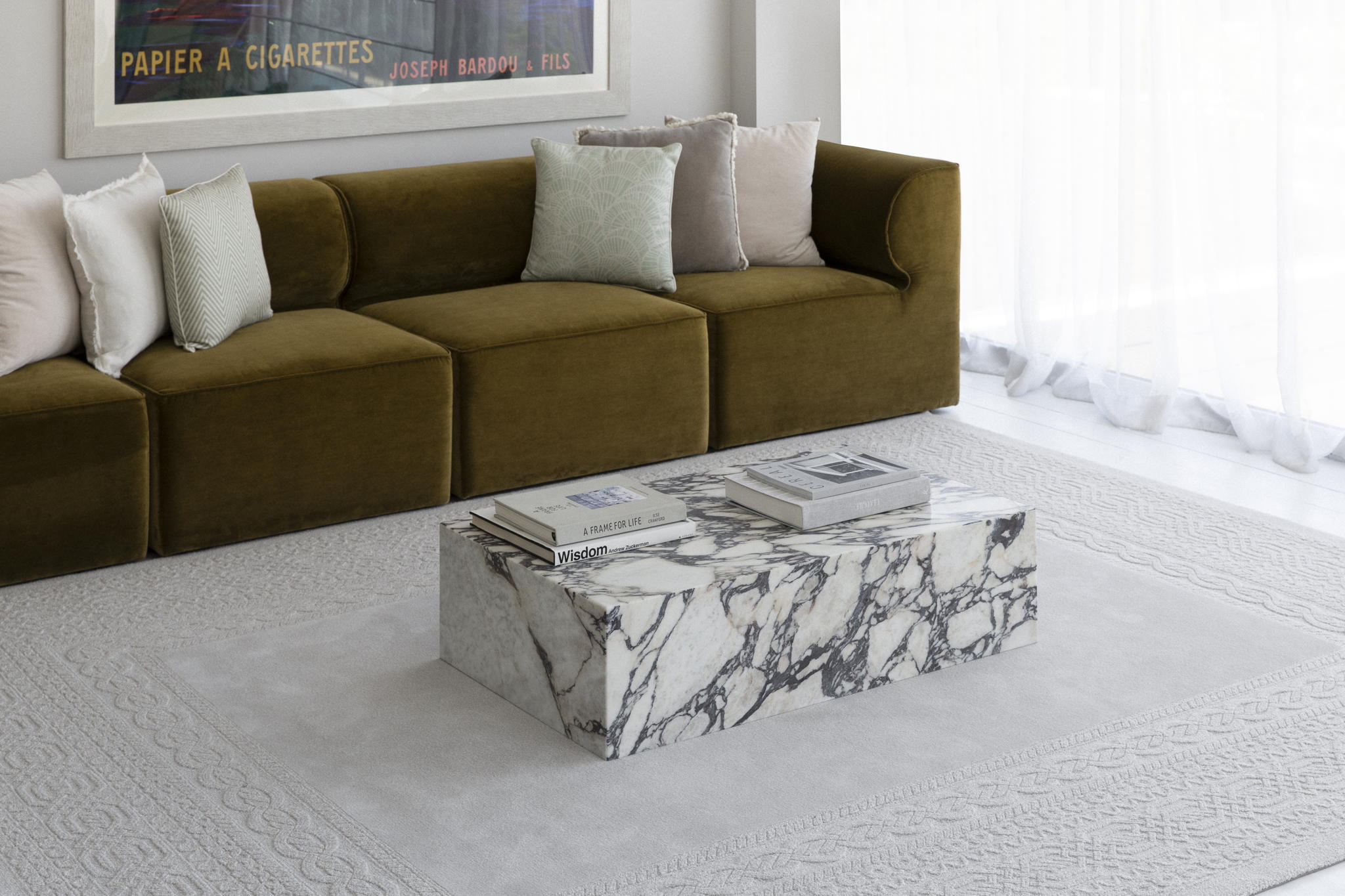 The Kara carpet, Ami Collection by AB Concept x Tai Ping. Photography by: Harold de Puymorin