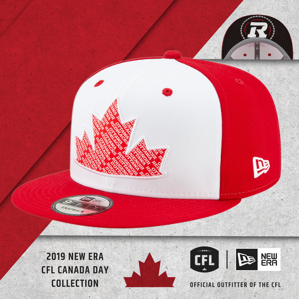 Ottawa REDBLACKS  Canada Day Hat (English)