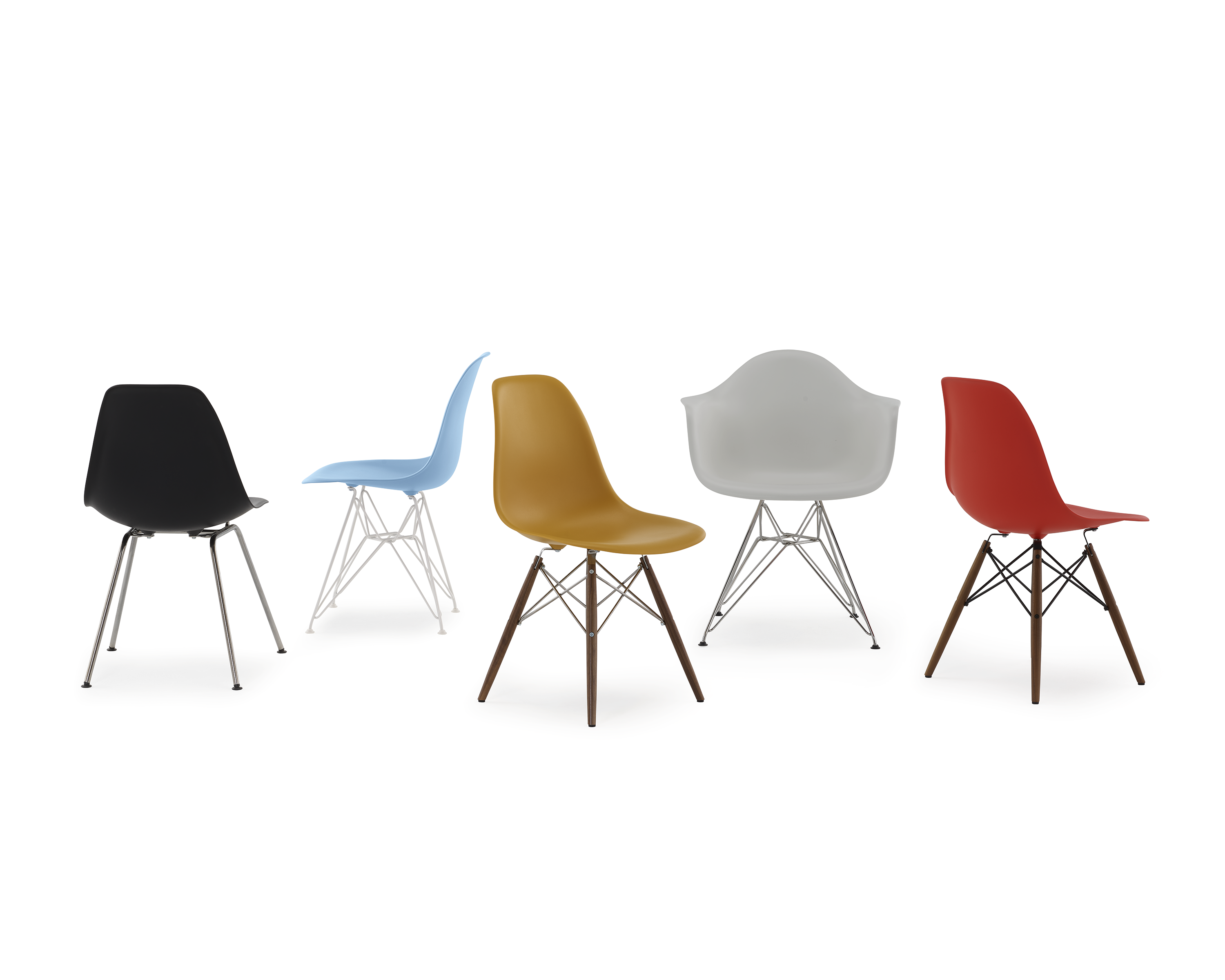 Herman Miller Reintroduces Iconic Eames Molded Plastic Chair, Now Made with 100% Recycled Plastic