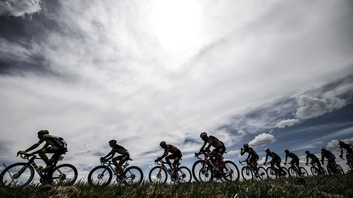 Illustration picture shows the pack of riders in action during the seventh stage of the 108th edition of the Tour de France cycling race, 249,1km from Vierzon to Le Creusot, France, Friday 02 July 2021 (© BelgaImage-David Stockman) 