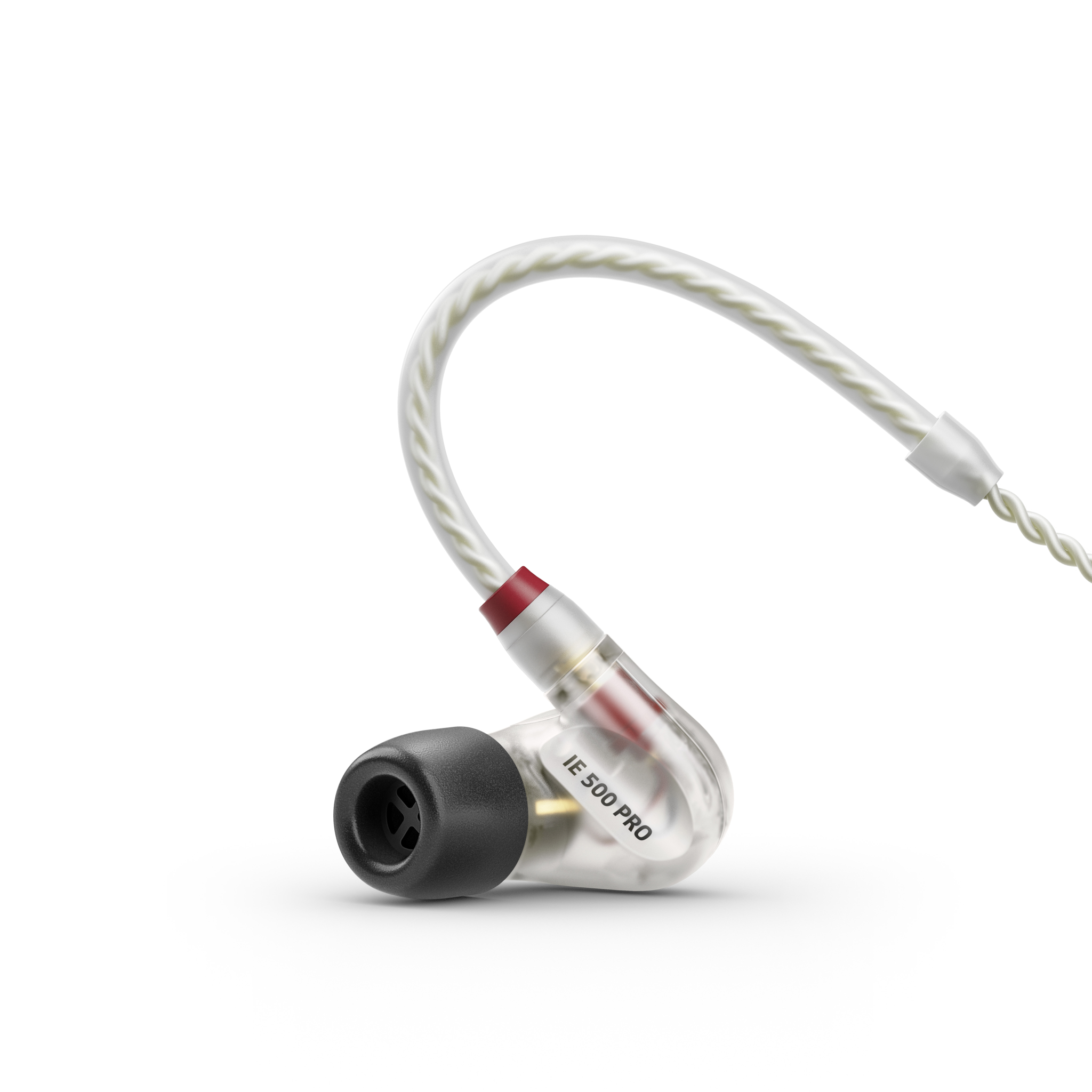 Selbst bei höchsten Schallpegeln begeistert der Sennheiser IE 500 PRO durch einen nuancierten, bis in feinste Details durchgezeichneten Sound sowie eine präzise räumliche Abbildung