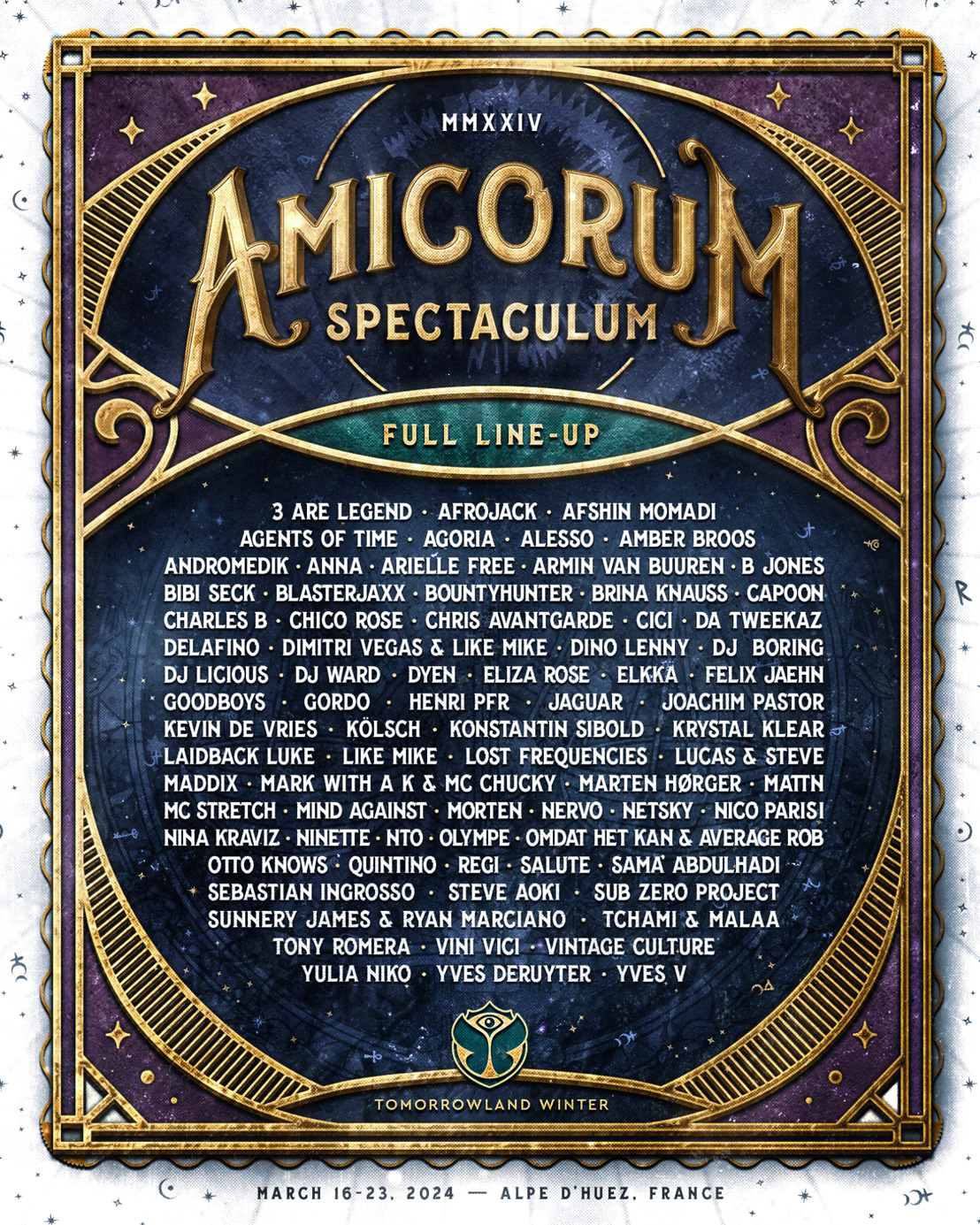 Tomorrowland Winter unveils the full 2024 line-up