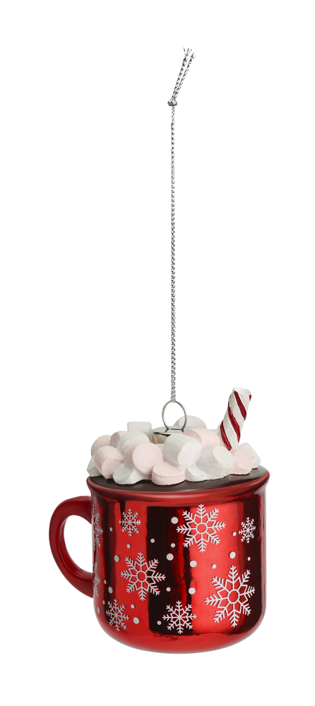 Habitat Hot Chocolate Decoration 1pk, £4 Habitat Hot Chocolate Decoration 1pk, £4