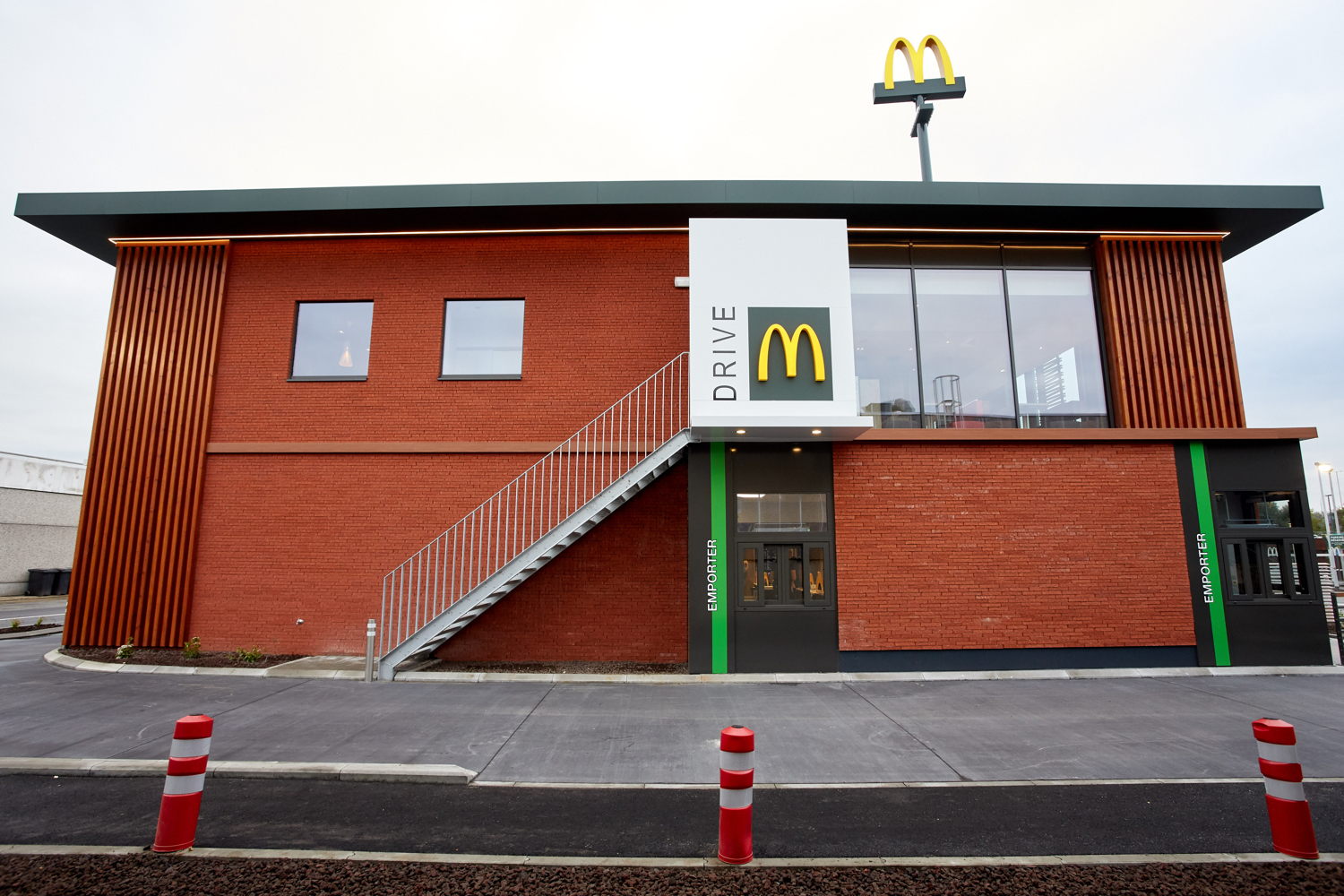Le nouveau McDonald's à Herstal
