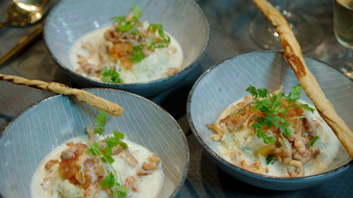 Het nationaal kerstmenu in Dagelijkse kost