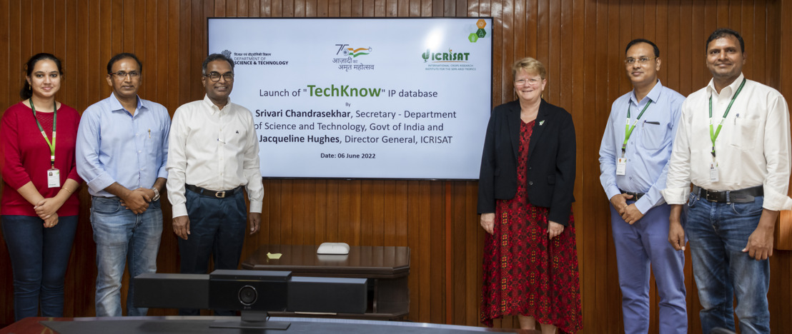 ICRISAT-DST launch database portal to promote Intellectual Property & Technology Exchanges in Agriculture
