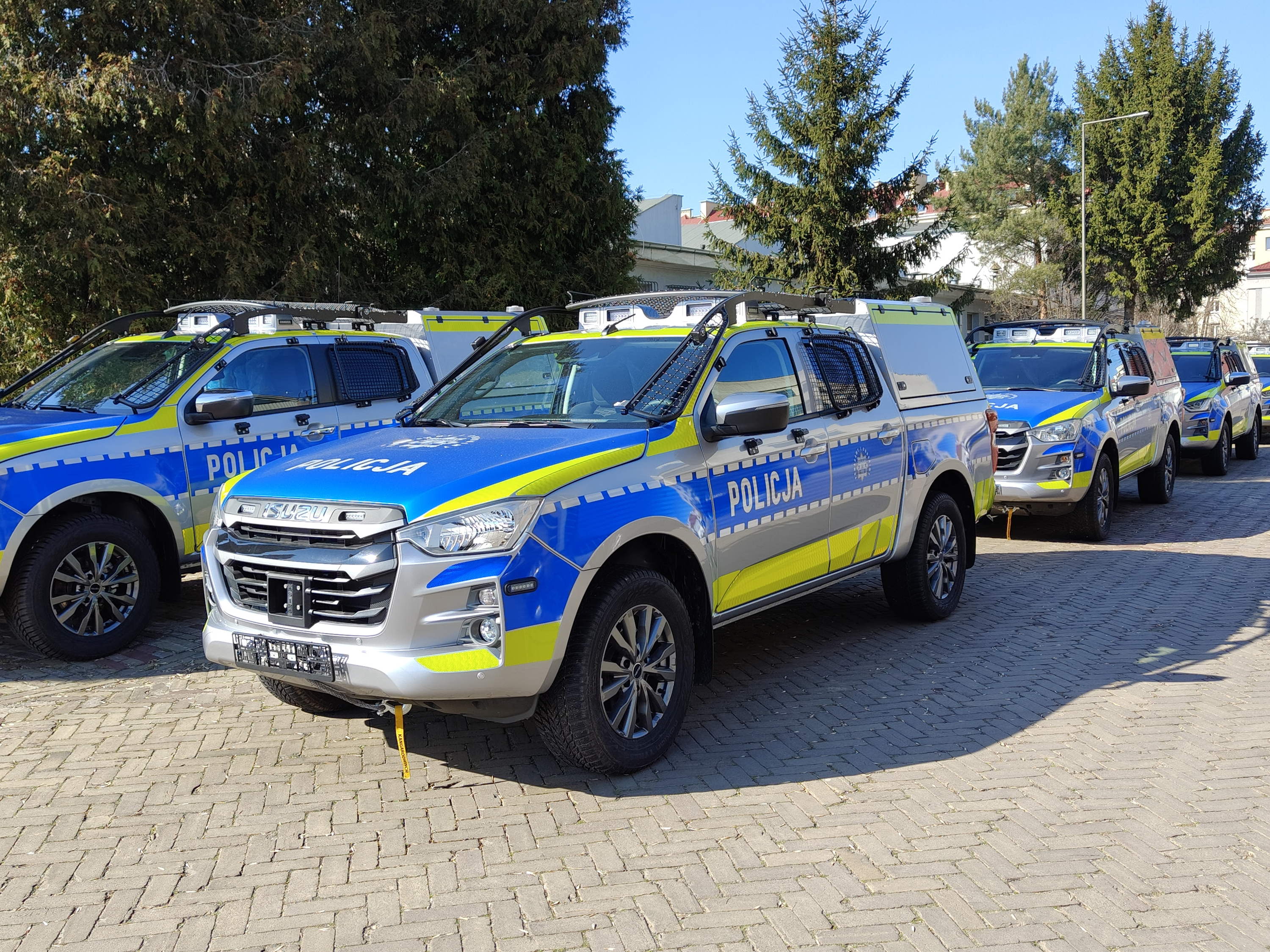 ISUZU D-Max we flocie Komendy Głównej Policji w Warszawie