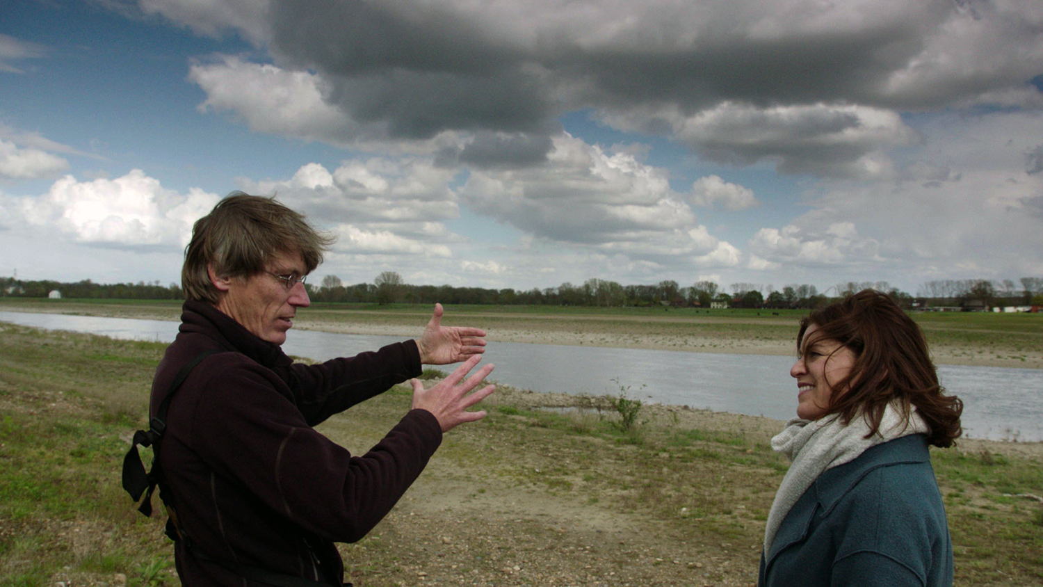 Jill Peeters in RivierPark Maasvallei met Kris Van Looy