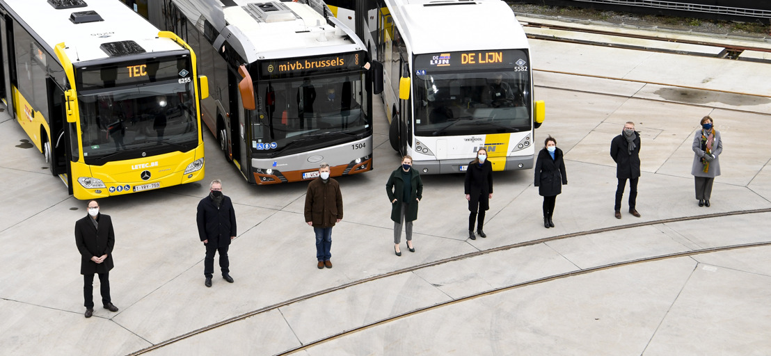 Vanaf 1 februari is het mogelijk om zowel in als rond Brussel met één enkel vervoerbewijs te reizen met trein, tram, bus en metro