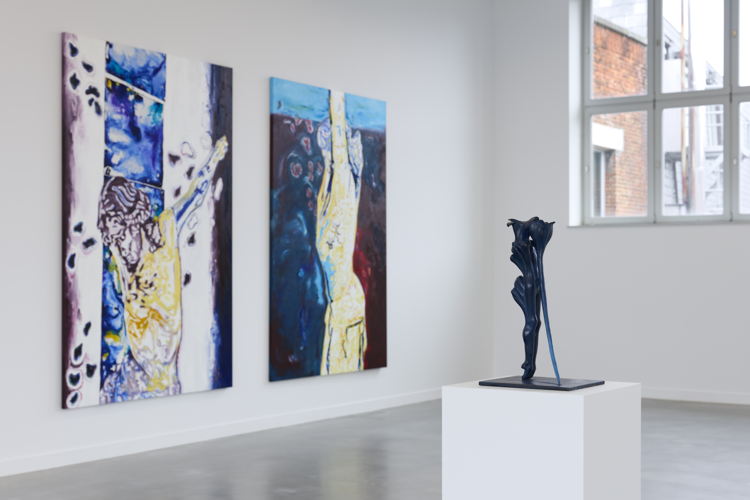 Installation view 'Grace Schwindt. A History of Touch', M Leuven, 2025, photo: We Document Art for M Leuven