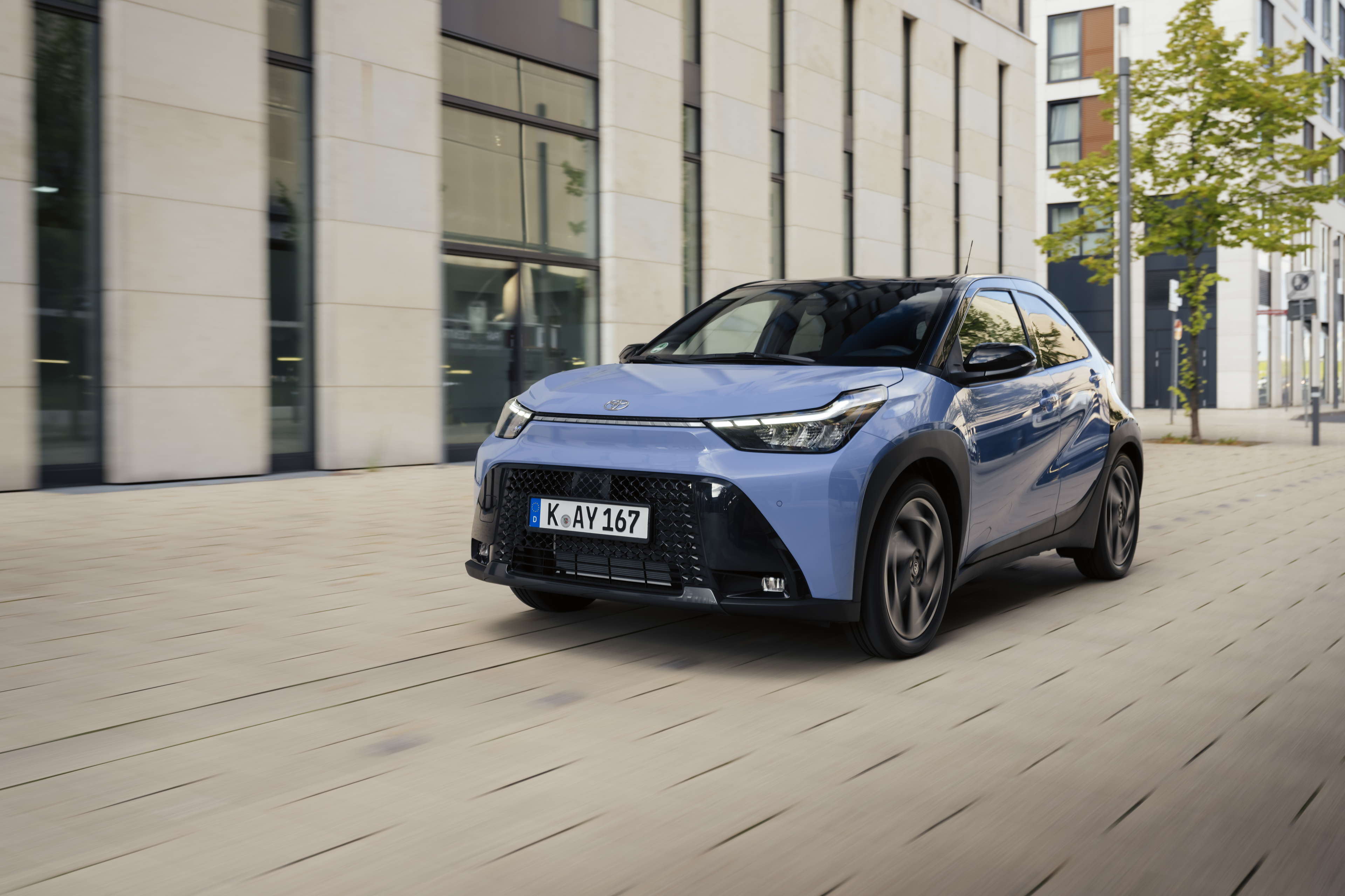 Le premier véhicule hybride du segment A en Europe : La nouvelle Aygo X allie style et efficacité