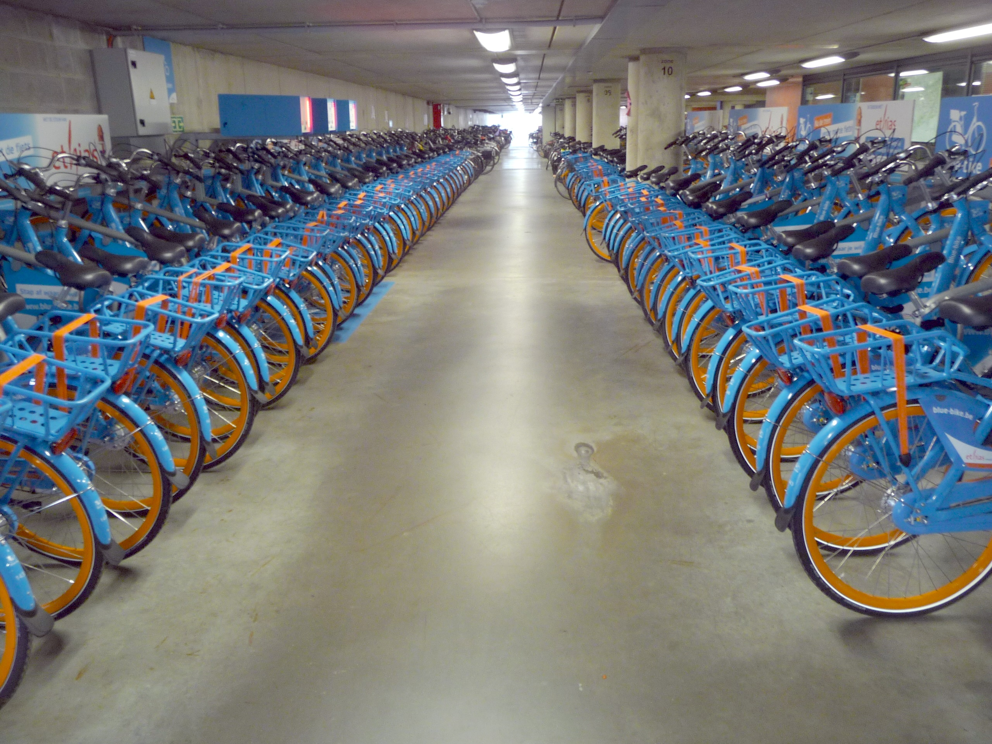 Blue-bike nergens zo populair als in Leuven