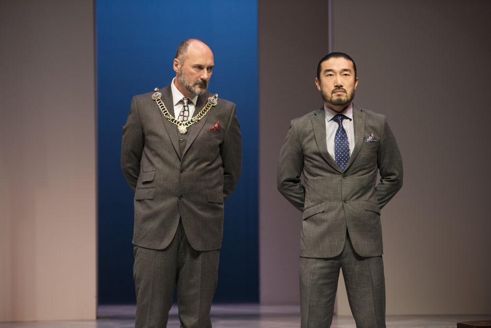 Oliver Becker and Sean Baek in The Last Wife by Kate Hennig / Photos by Emily Cooper