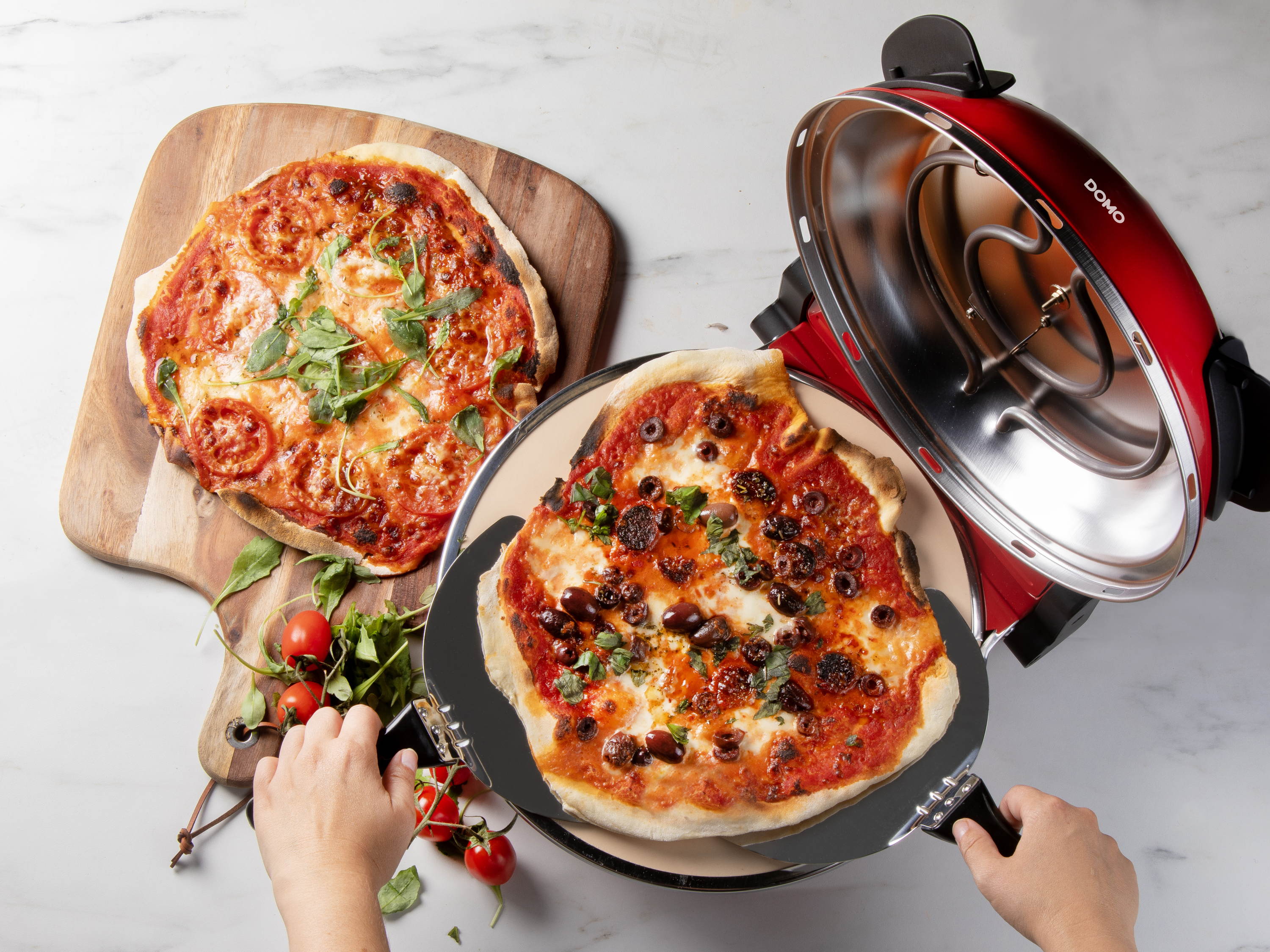 Italiaanse perfectie op je aanrecht: ontdek de DOMO My Express Pizzaovens