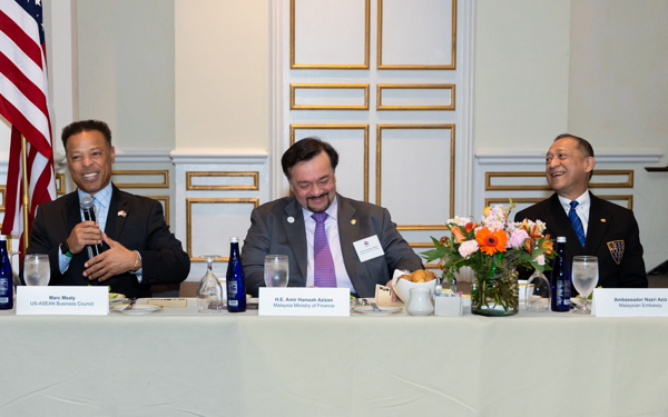 The US-ASEAN Business Council hosts Malaysia’s Minister of Finance II, and Governor of Bank Negara Malaysia, during Official Washington Visits 