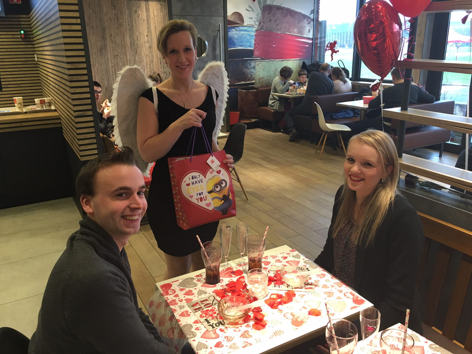 Valentijn McDonald's Mol