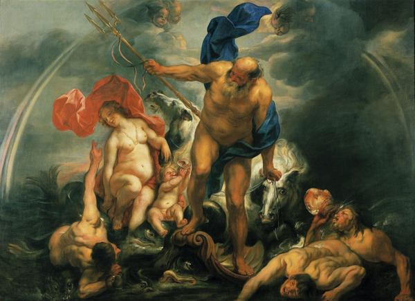 Preview: ‘Neptunus en Amphitrite’ van Jacob Jordaens uit het Antwerpse Rubenshuis opgenomen op de Vlaamse Topstukkenlijst