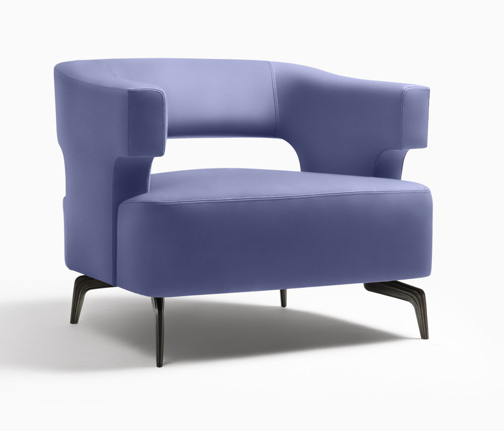 HOLLY HUNT Minerva Lounge Chair, www.hollyhunt.com