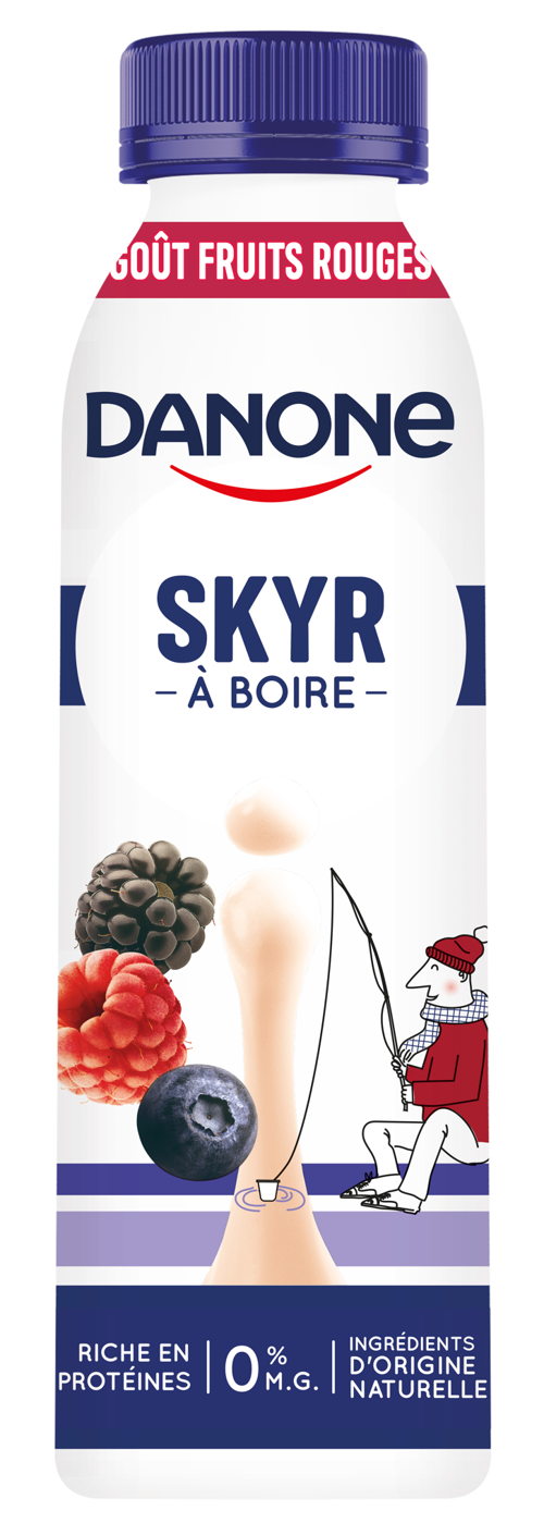 Drinkbare Skyr Rode Vruchten