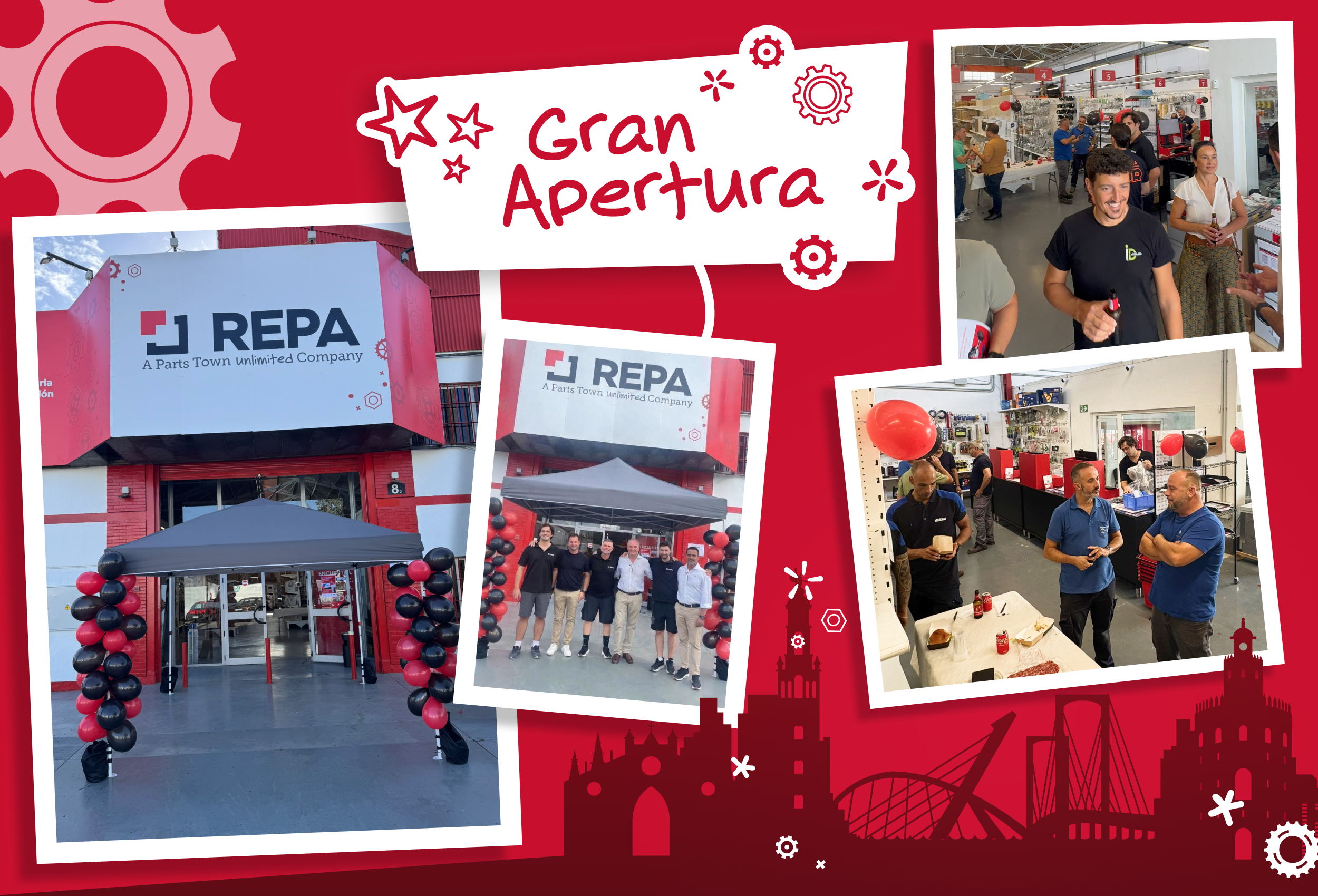 REPA's New Shop in Sevilla, Spain REPA's New Shop in Sevilla, Spain