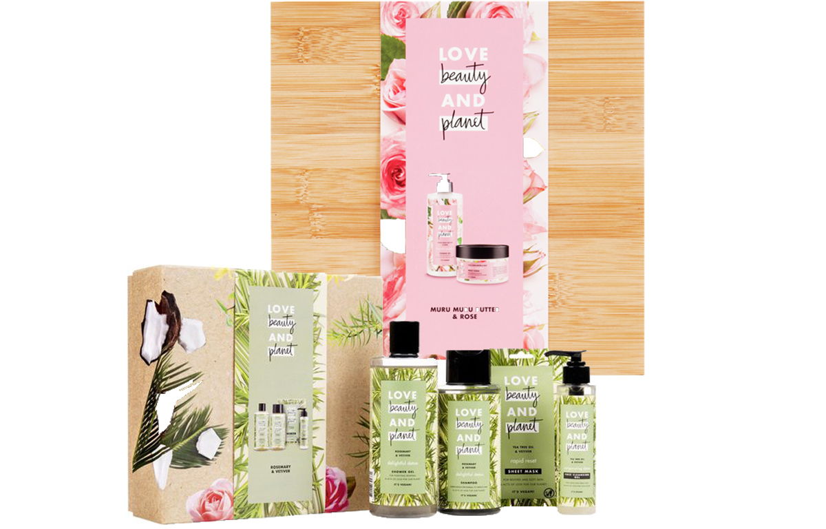 Love Beauty and Planet coffrets cadeaux