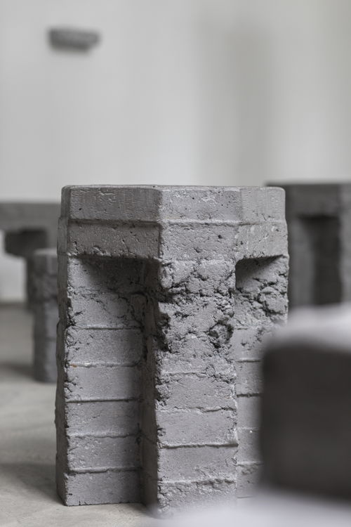 Brick Casts_Bram Vanderbeke_Atelier Ecru Gallery