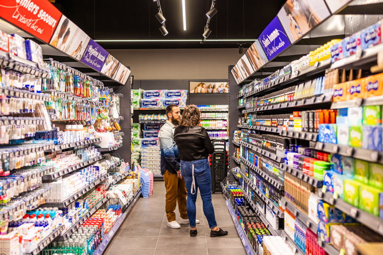 Le nouveau magasin Extra Shop à Aiseau-Presles