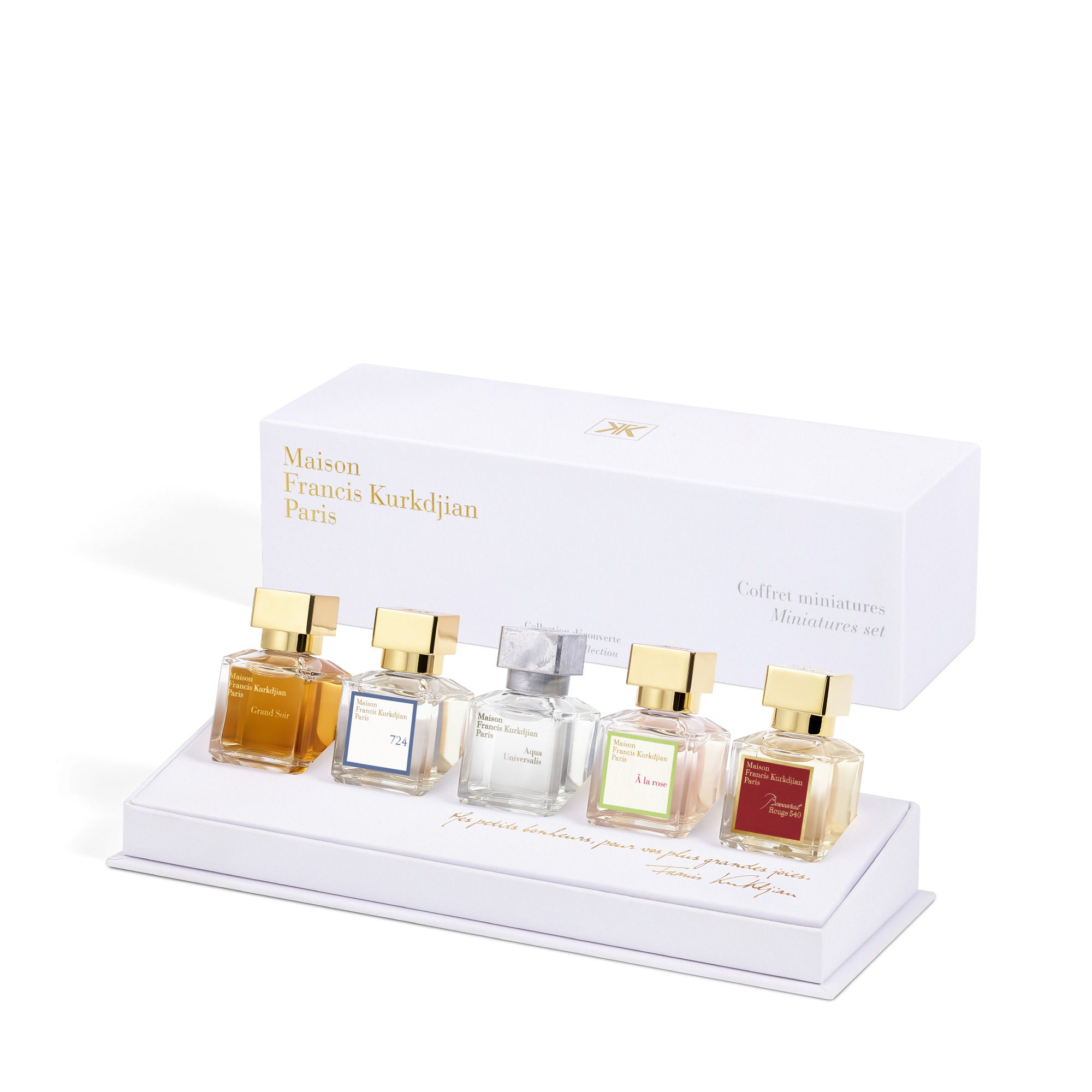 Miniature EDP set 5x10 ml | € 225