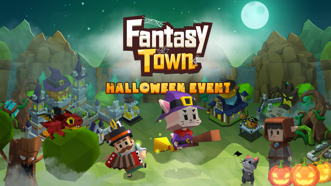 Media Alert: Halloween Creeps into Fantasy Town via Special In-Game Event