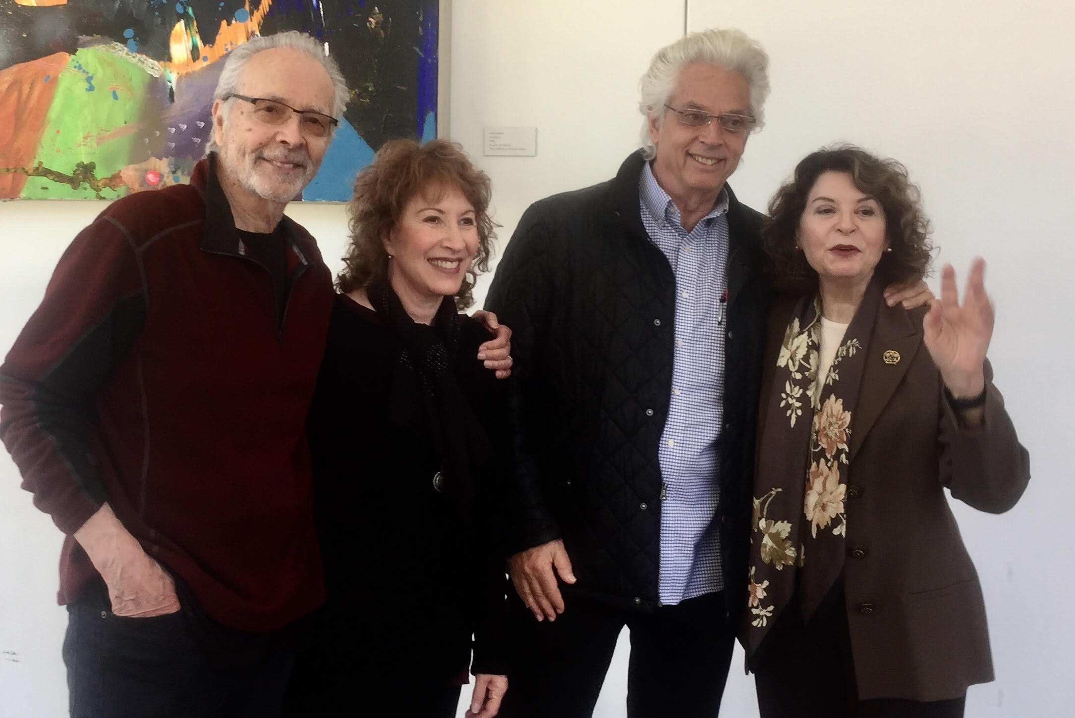 L-t-r Herb Alpert, Lani Hall Alpert, John Storyk, Rona Sebastian, Exec. Director The Herb Alpert Foundation L-t-r Herb Alpert, Lani Hall Alpert, John Storyk, Rona Sebastian, Exec. Director The Herb Alpert Foundation