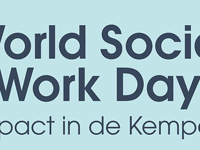 Sociaal werkers verzamelen op Campus Geel