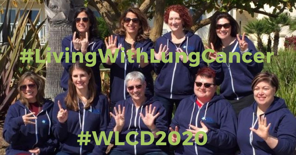 Lung cancer survivors stage a takeover of Lung Cancer Foundation of America’s social media channels on World Lung Cancer Day August 1 to demonstrate what it means to be #livingwithlungcancer