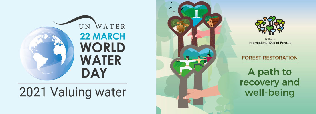 World Water Day and International Day of Forests Observance