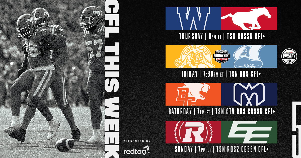 WEEK 5 IN THE CFL 