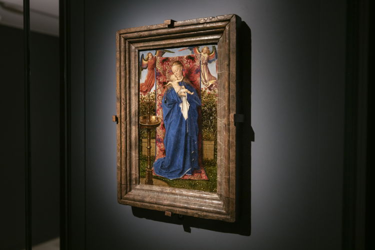 Madonna at the Fountain, Jan van Eyck, collection KMSKA, photo Ans Brys