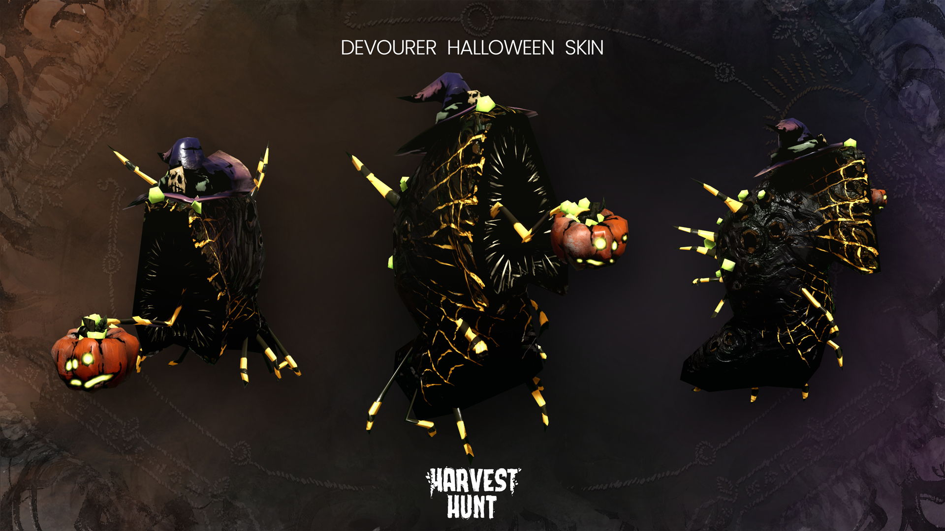 The Devourer's limited time cosmetic skin in Midnight Harvest