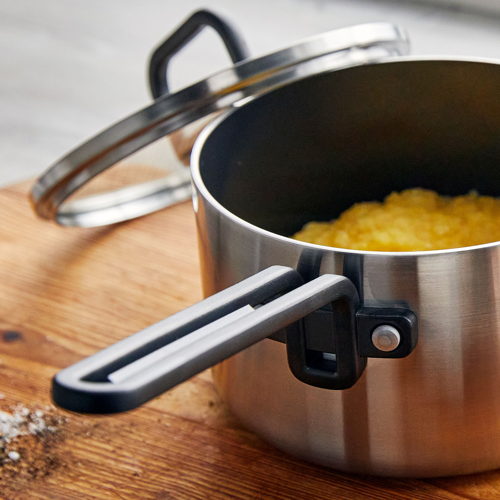 GreenPan™ Stanley Tucci™ Stainless Steel Ceramic Nonstick 2QT/16cm Saucepan with Lid - €179 GreenPan™ Stanley Tucci™ Stainless Steel Ceramic Nonstick 2QT/16cm Saucepan with Lid - €179