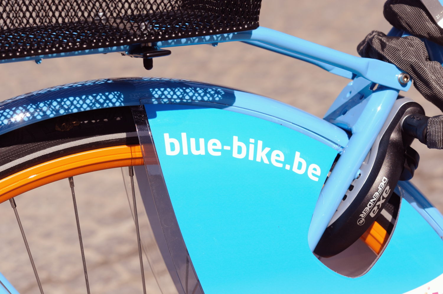 Deelfietsen Blue-bike. (credit: NMBS)
