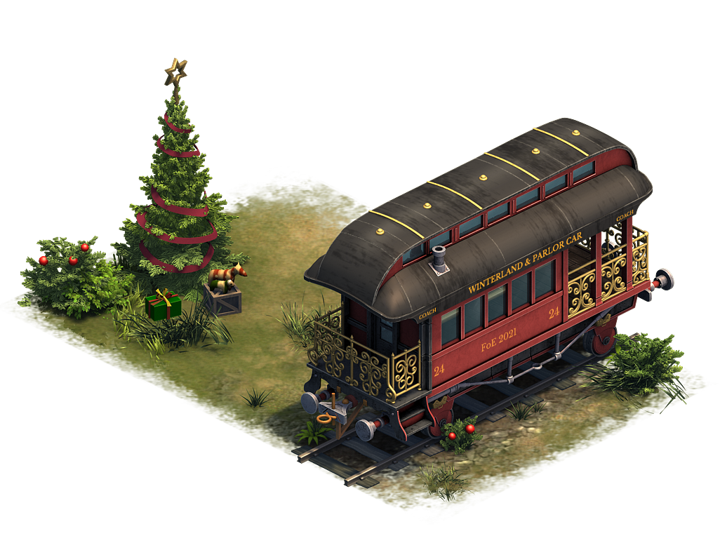 Forge of Empires Winter Event Parlor Car